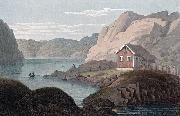John William Edy Gomoe Isle oil painting